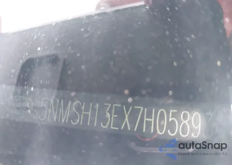 2007 Hyundai Santa Fe Limited/Se from USA, damaged, VIN 5NMSH13EX7H058934